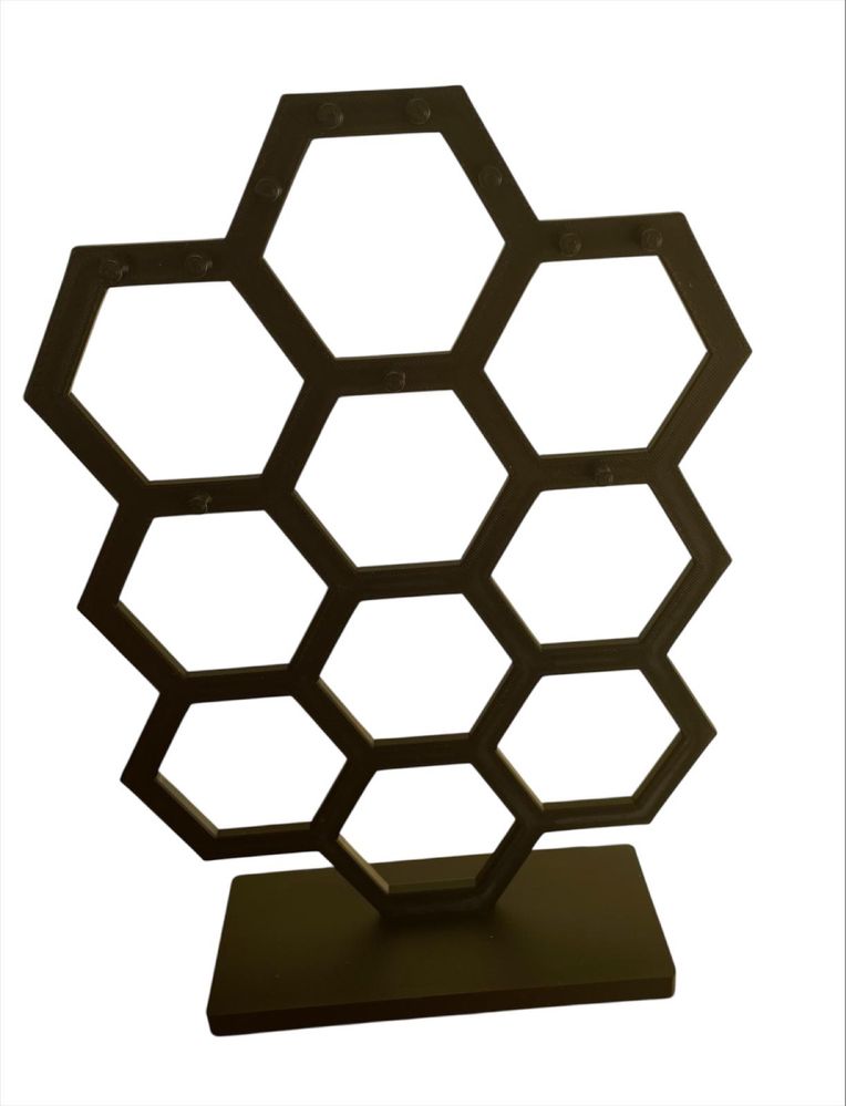 Suporte para colares e pulseiras - preto