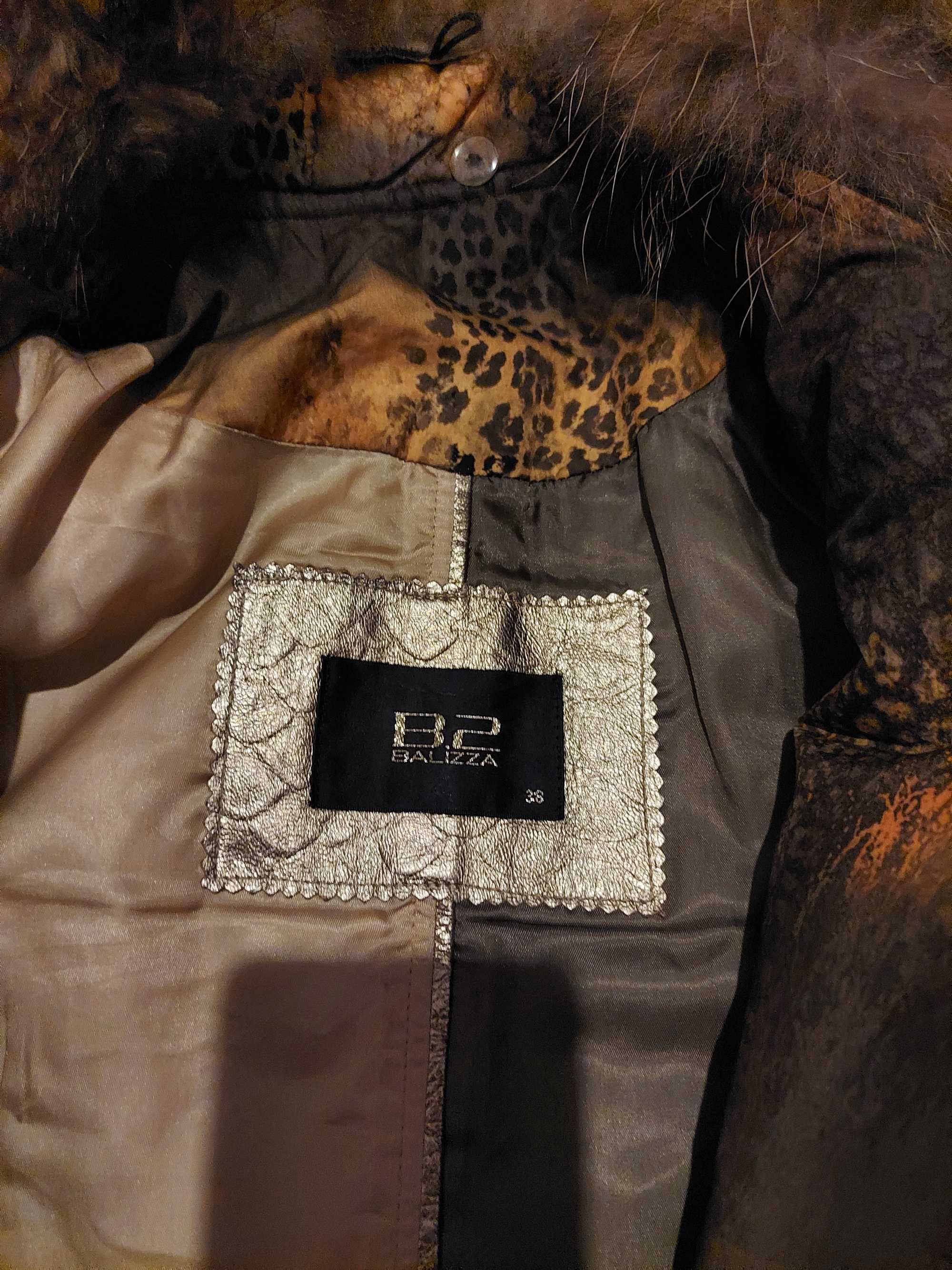 Продам курточку B2, Balizza, 38 размер, натуральный мех