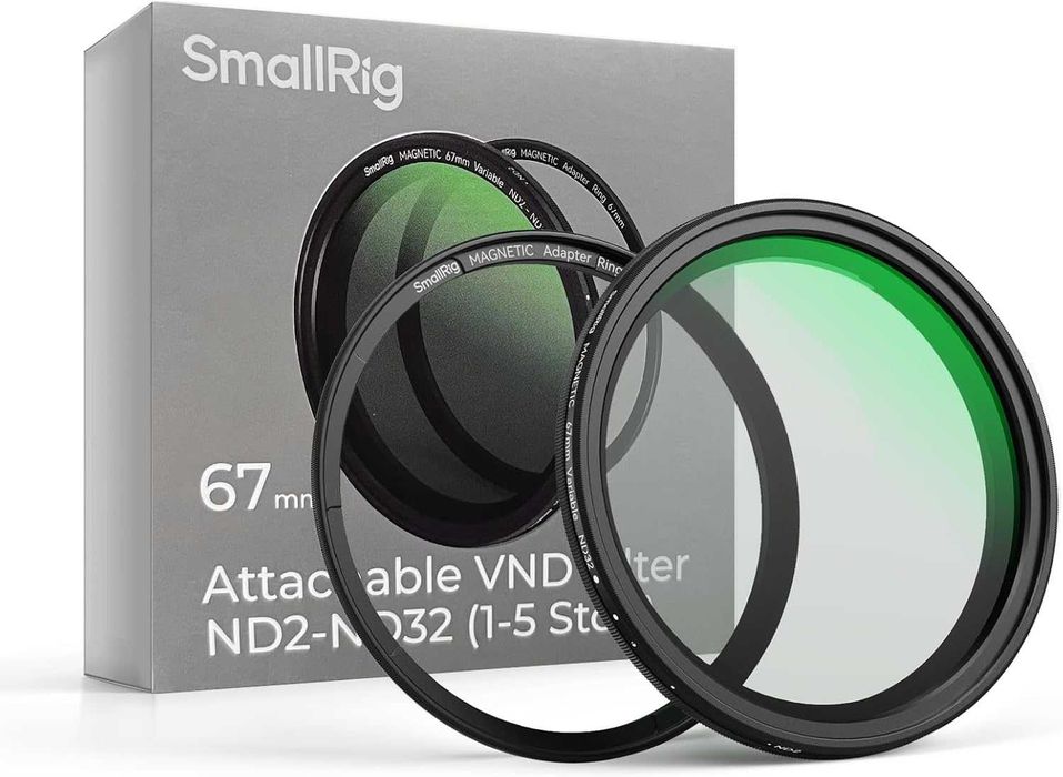 SmallRig 4581 VND Filtr ND2-ND32 do klatek operatorskich dla smartfona