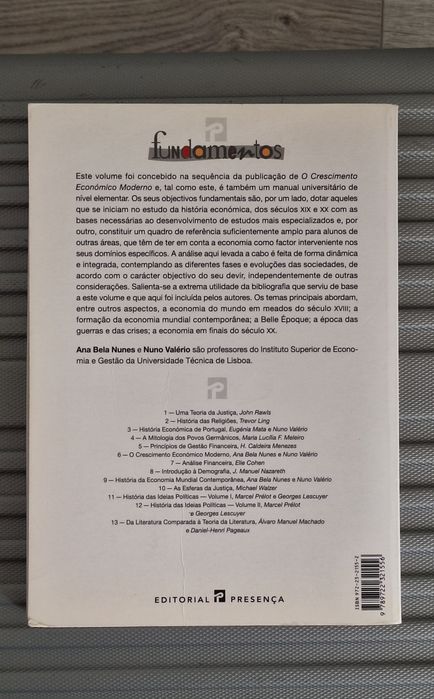 História da Economia Mundial Contemporânea-Ana Bela Nunes/Nuno Valério