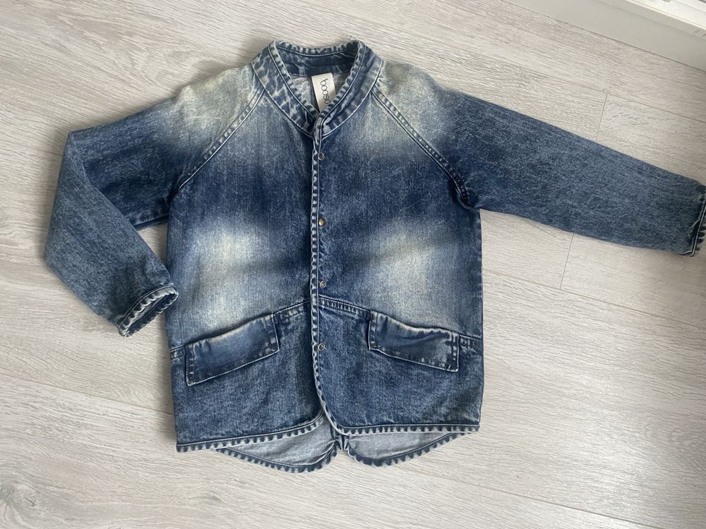 Katana booso 4/5 jeansowa jeans kurtka wiosenna