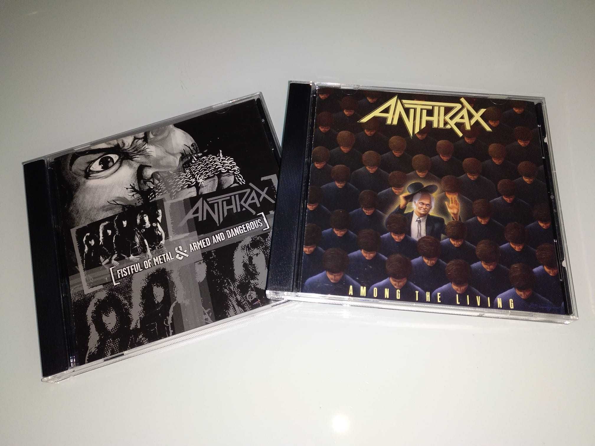 Vendo dois CDs dos ANTHRAX