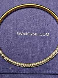 Браслет Swarovski позолоченный