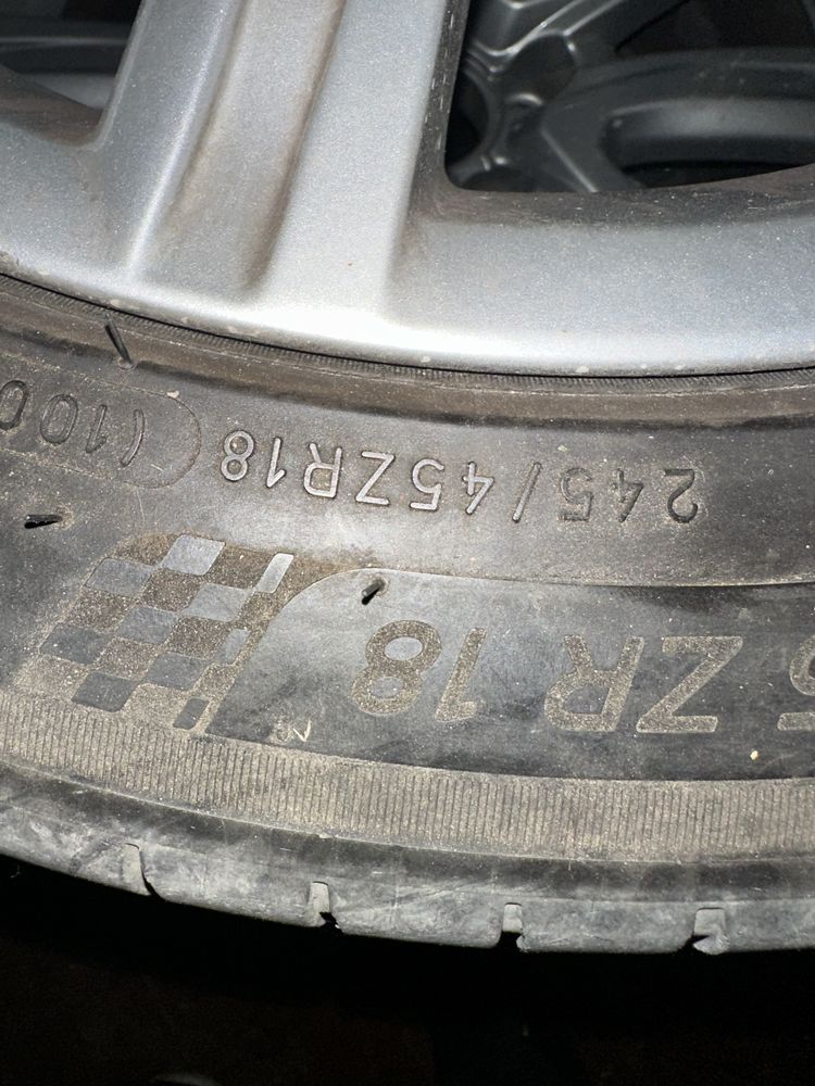 Дискі Ауді( vw) 5/112/ R18 , з резиною 245/45/18