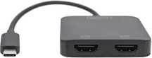 HUB USB-C   ADAPTER 4w1 2x HDMI 4K USB 3.0 PD 100W