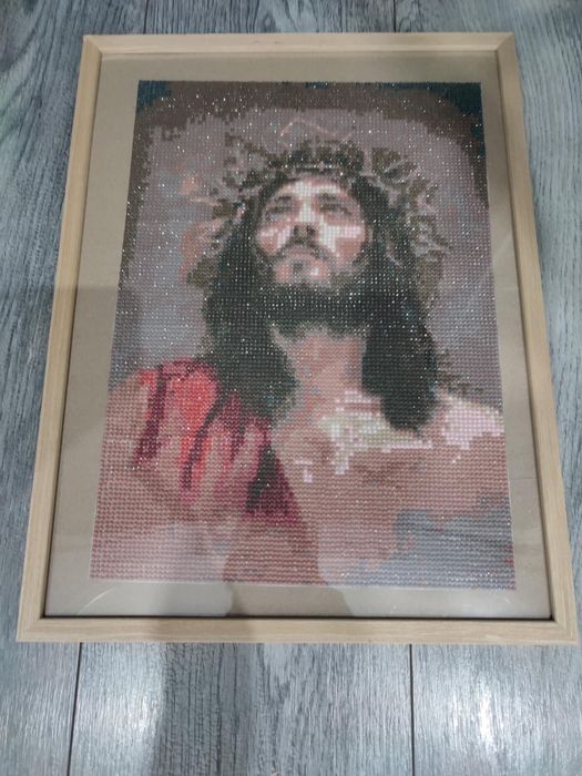 obraz haft diamentowy Jezus