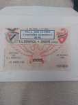 Bilhete Benfica - Dnepr 7 Março 1990