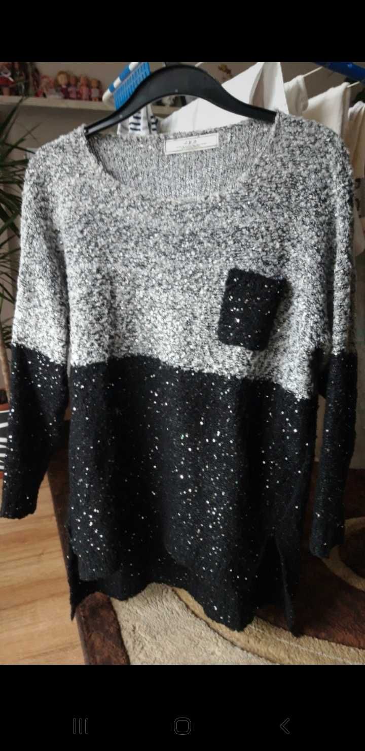 Sweter dzianinowy 44