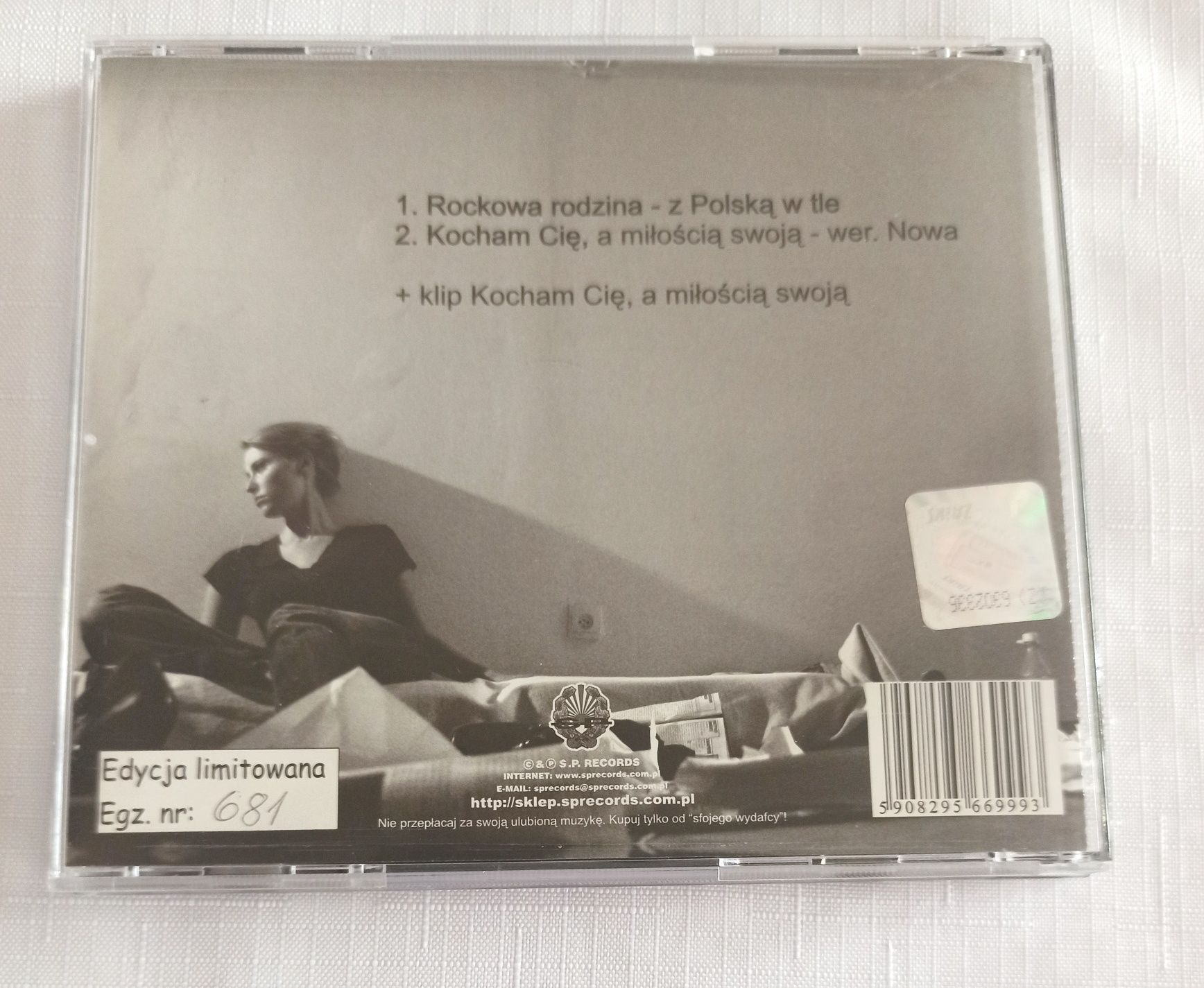 Kult Kocham cię, a miłością swoją singiel edycja limitowana CD 2006