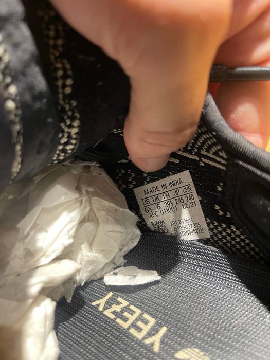 adidas Yeezy boost 350 v2 Oreo 39 white black zebra onyx carbon belug
