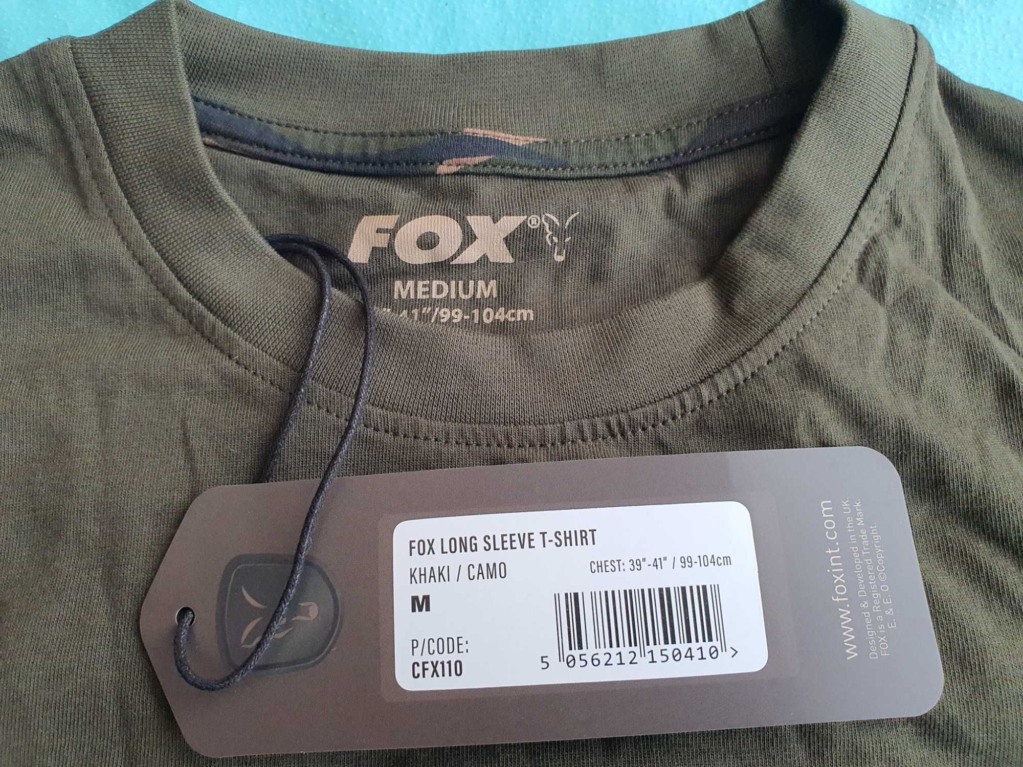 Fox T-shirt,bluza khaki/camo M.