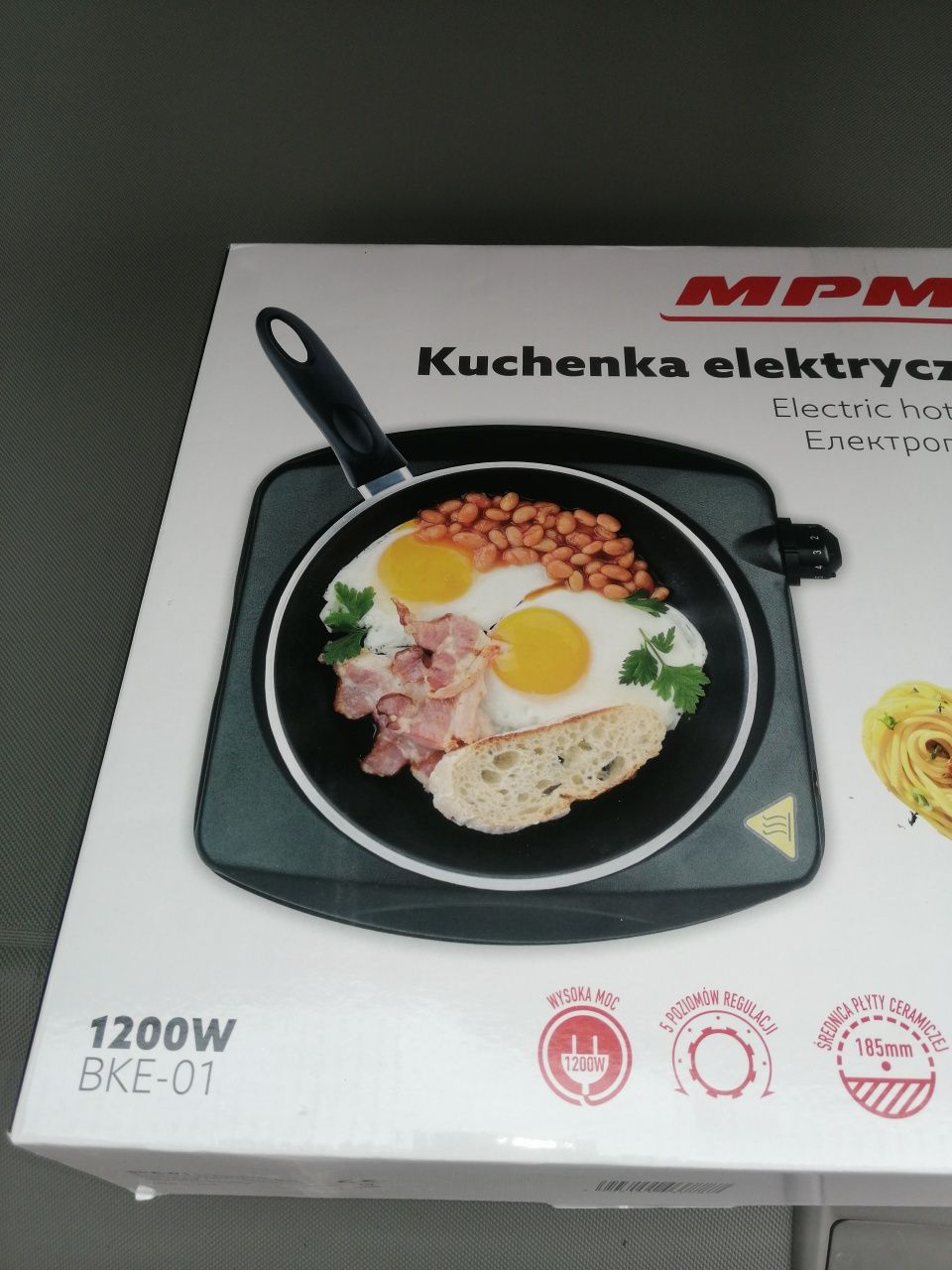 Kuchenka elektryczna turystyczna, przenosna