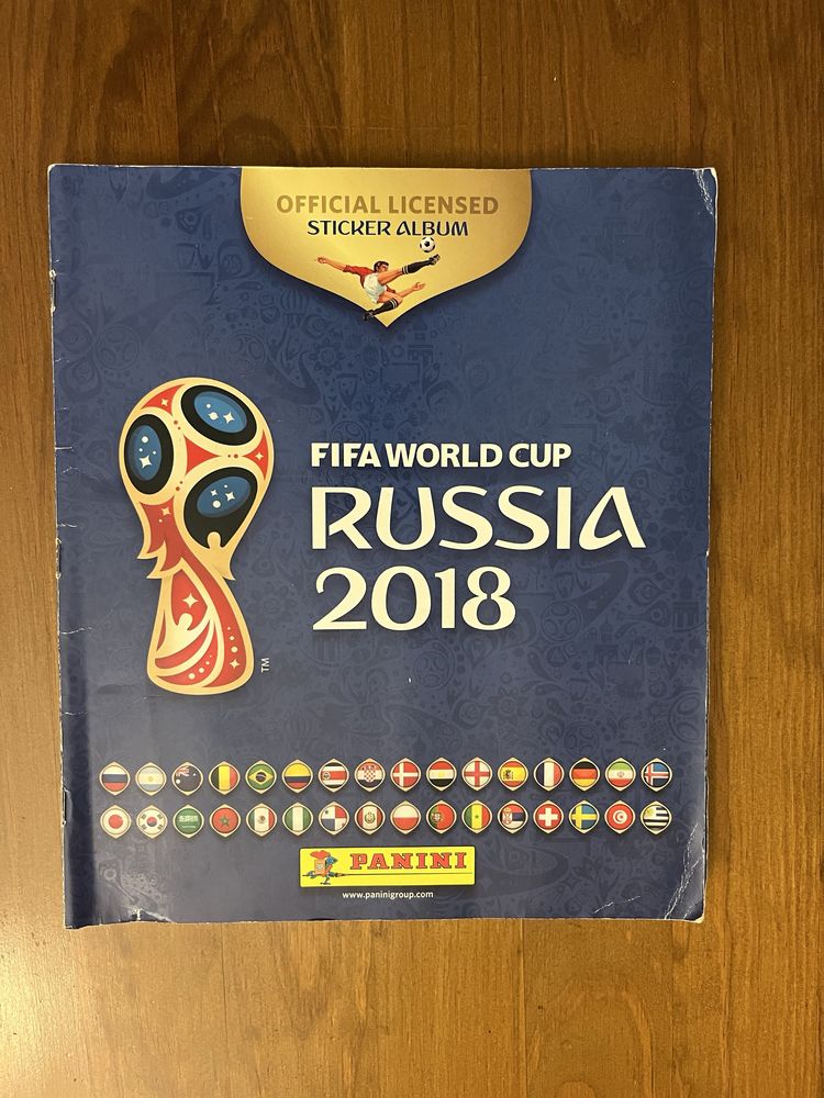 Caderneta Mundial 2018 Completa