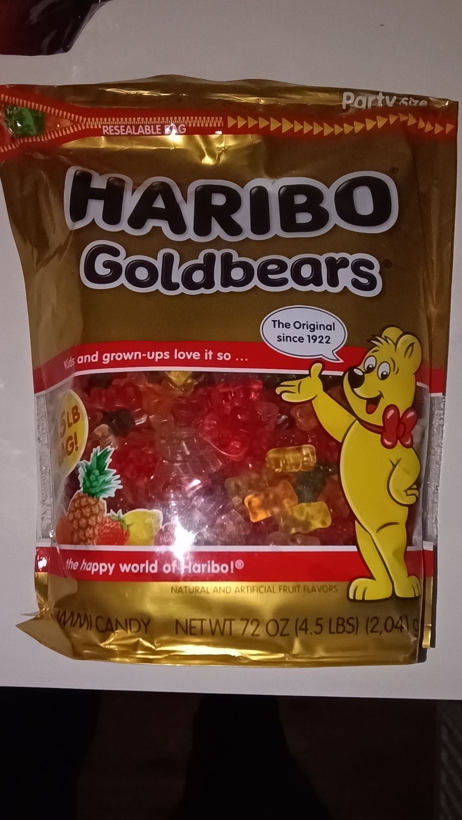 Gumisie Misie Haribo żelki cukierki USA ponad 2Kg duża paczka