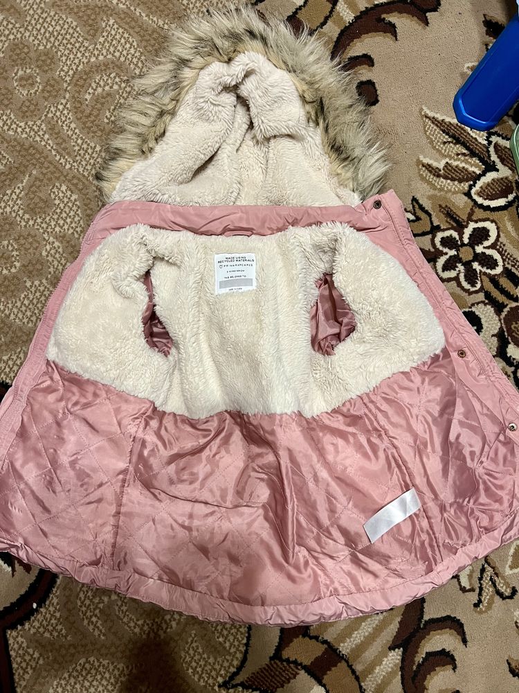 Парка детская Primark р 104 теплая куртка пальто зимнее