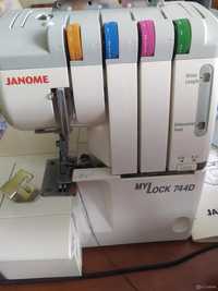 Оверлок JANOME MyLock 744D