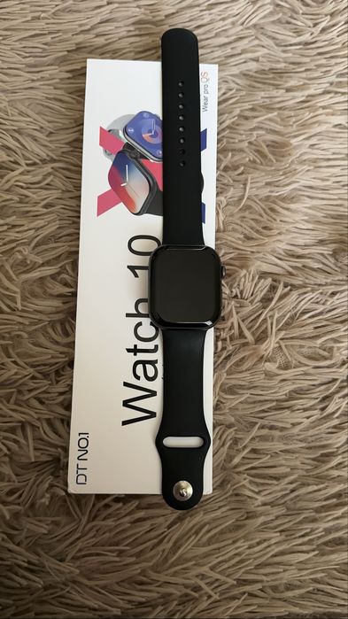 Смарт-годинник Smart Watch 10 DT No1 AMOLED Black