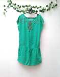 Vestido Verde Turquesa