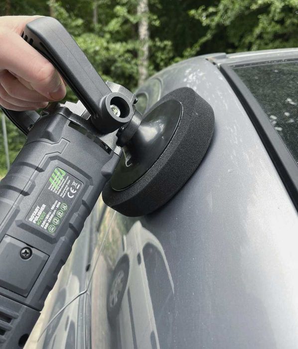 Polerka Samochodowa Rotacyjna 2300w Regulacja Obrotów + Zestaw Gąbek
