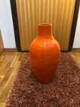 Vaso decorativo laranja