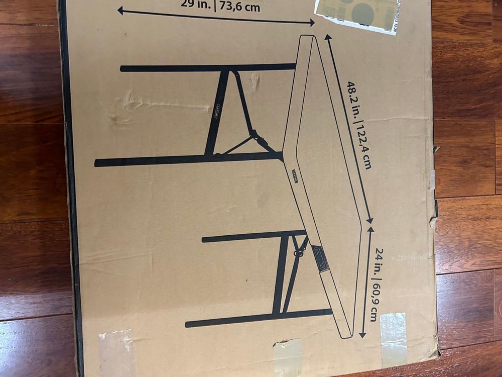 Stół turystyczny ogrodowy składany Lifetime 120x60 cm