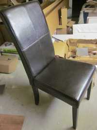 Krzesło tapicerowane (2szt)w kolorze wenge BRW