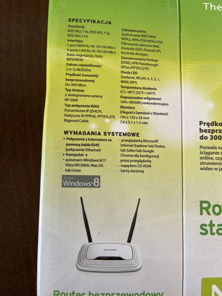 Router bezprzewodowy TP-Link TL-WR841N