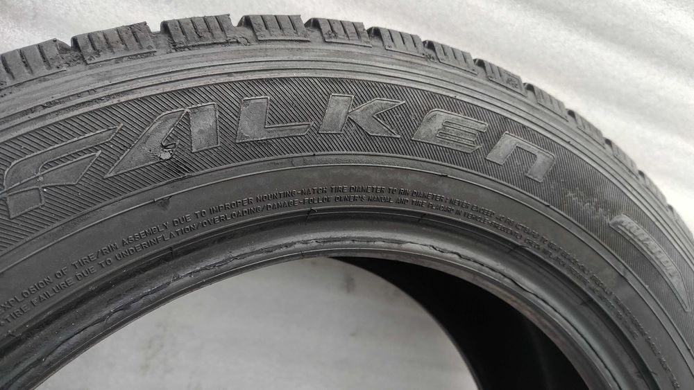 Opony Zimowe 215/60/17C Falken 2szt 7,2mm 2021r MB