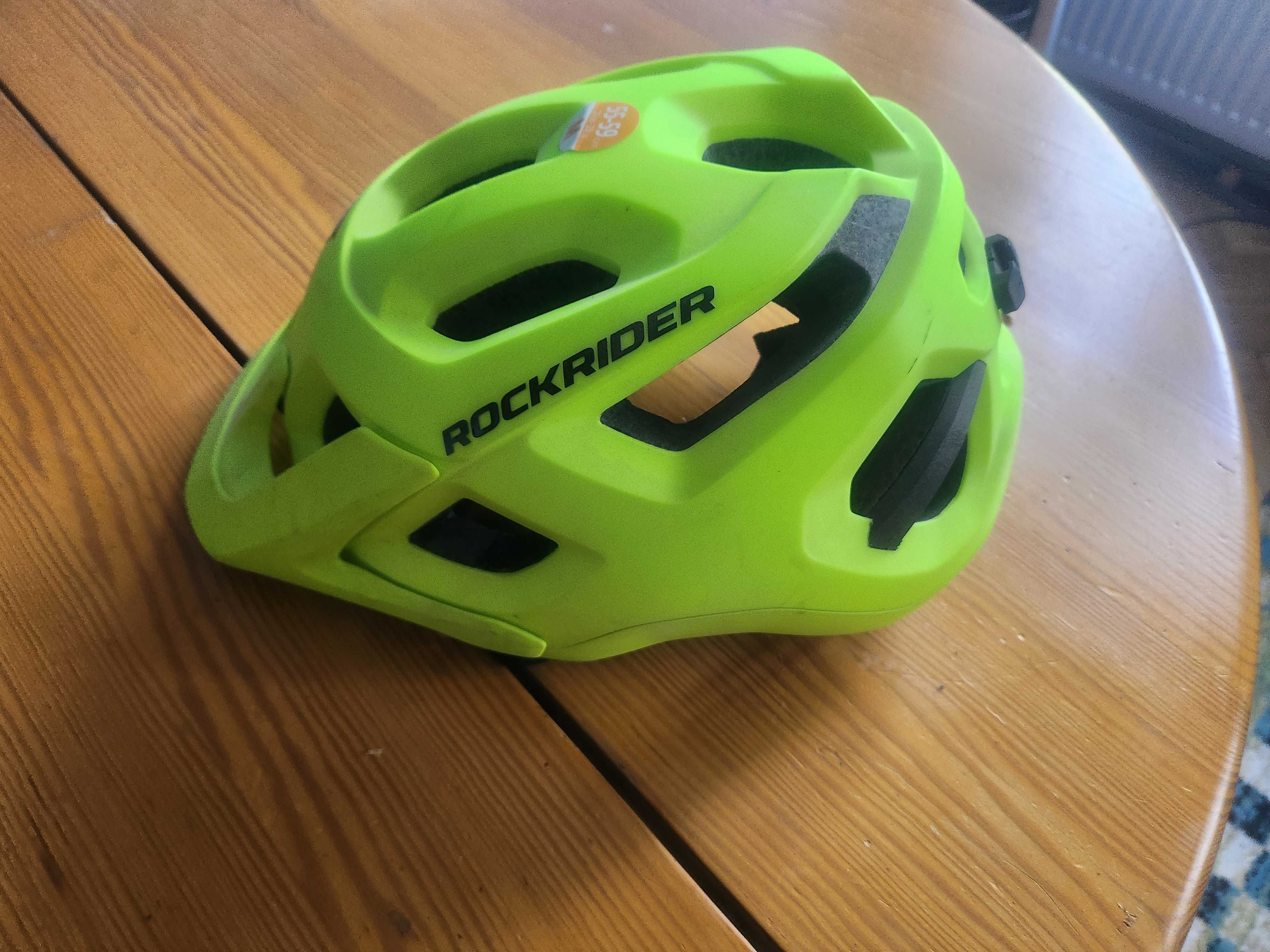 Kask rockrider jasna zielen