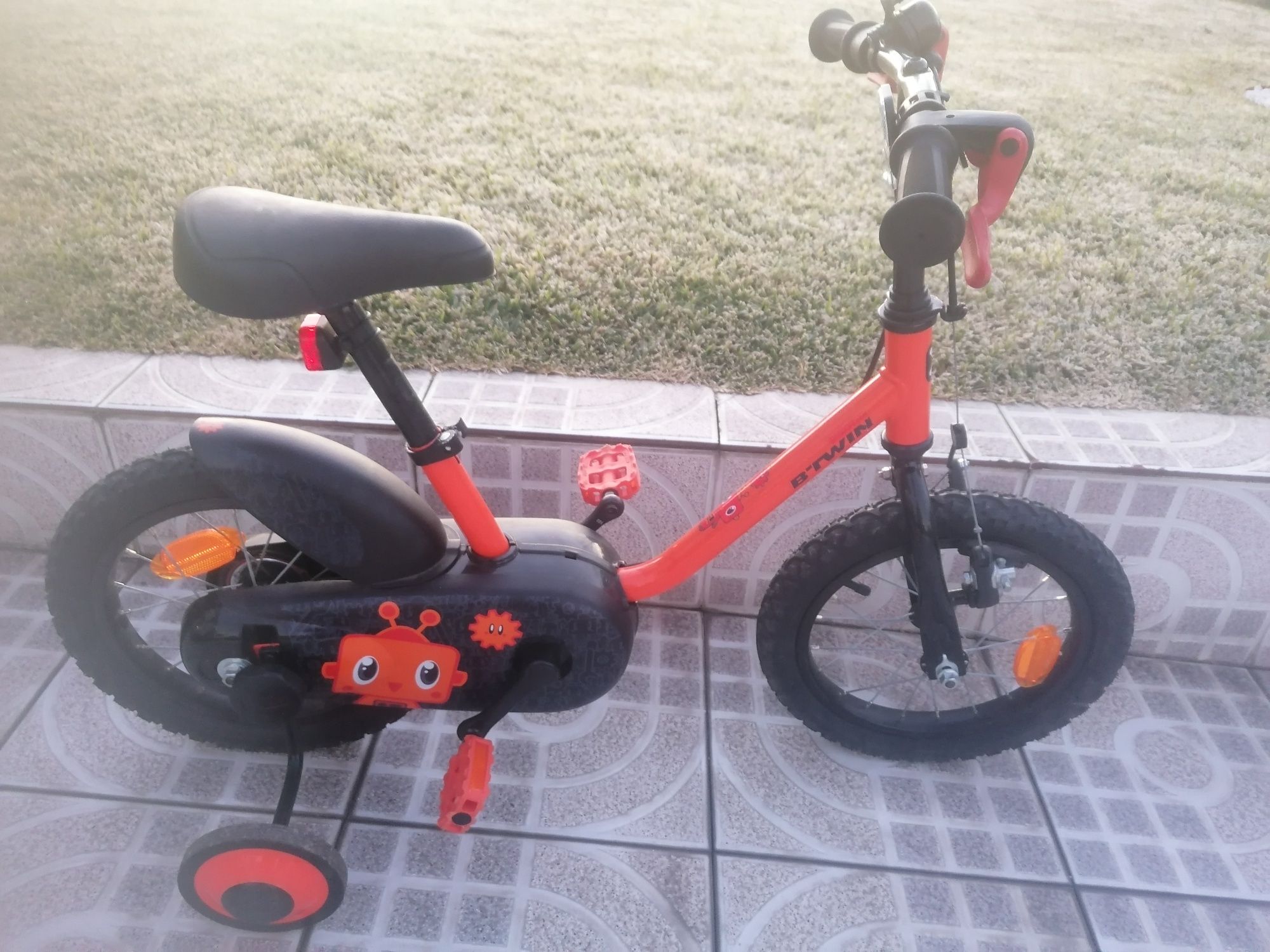 Bicicleta com rodinhas