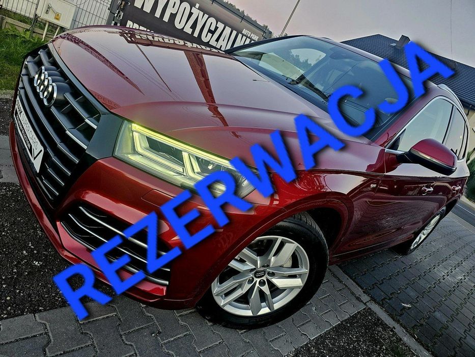 Audi Q5 Plug-in E-TRON * 394KM * Hybryda MATRIX 4x4 S-Line Europa Bezwypadkowy