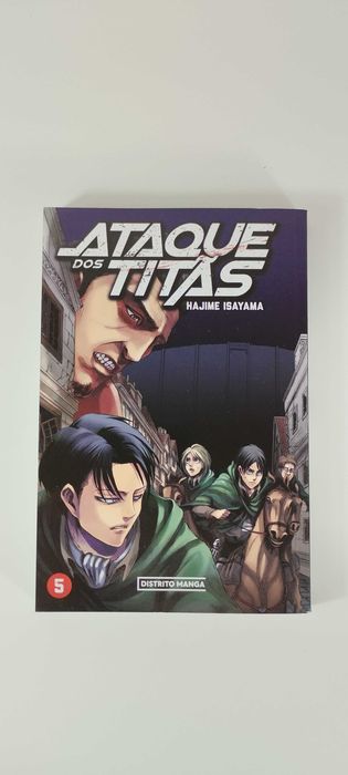 Ataque dos Titãs - Livro 5 - Hajime Isayama