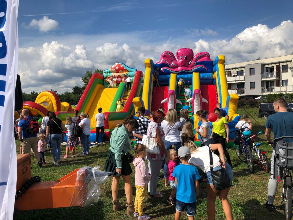 Byk Rodeo Piana Party Eliminator Dmuchana Zjeżdżalnia dmuchańce wata