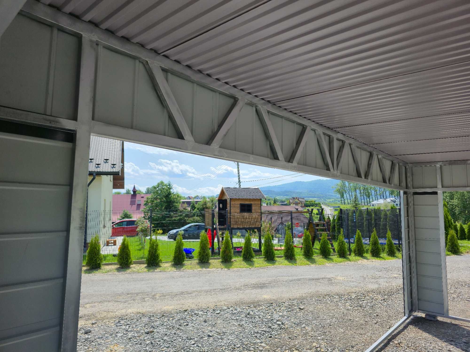 Konstrukcja Stalowa Na Samochód Wiata Carport