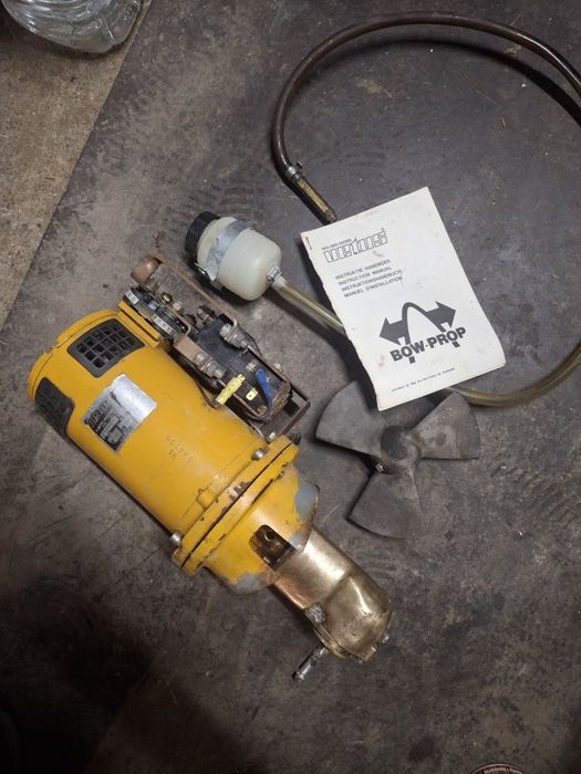 Ster Strumieniowy Vetus 3KW Komplet do łodzi do 14m 185mm