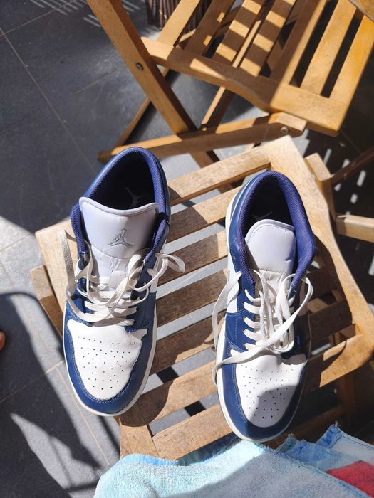 Tênis Jordan 1 Low Midnight Navy