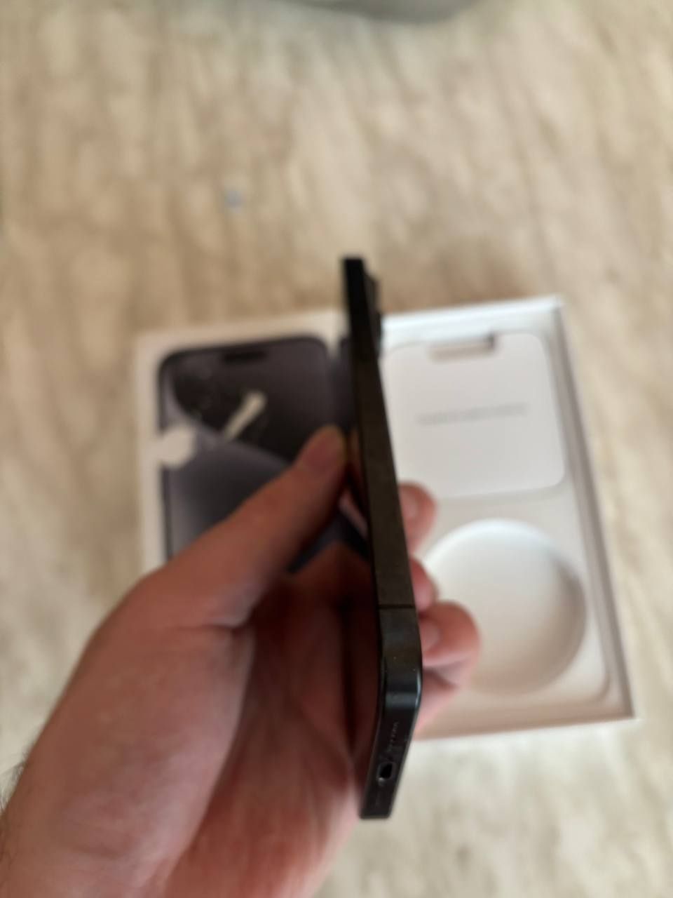 iCloud чистый! iPhone 15 Pro Max 256GB Black Titanium Neverlock