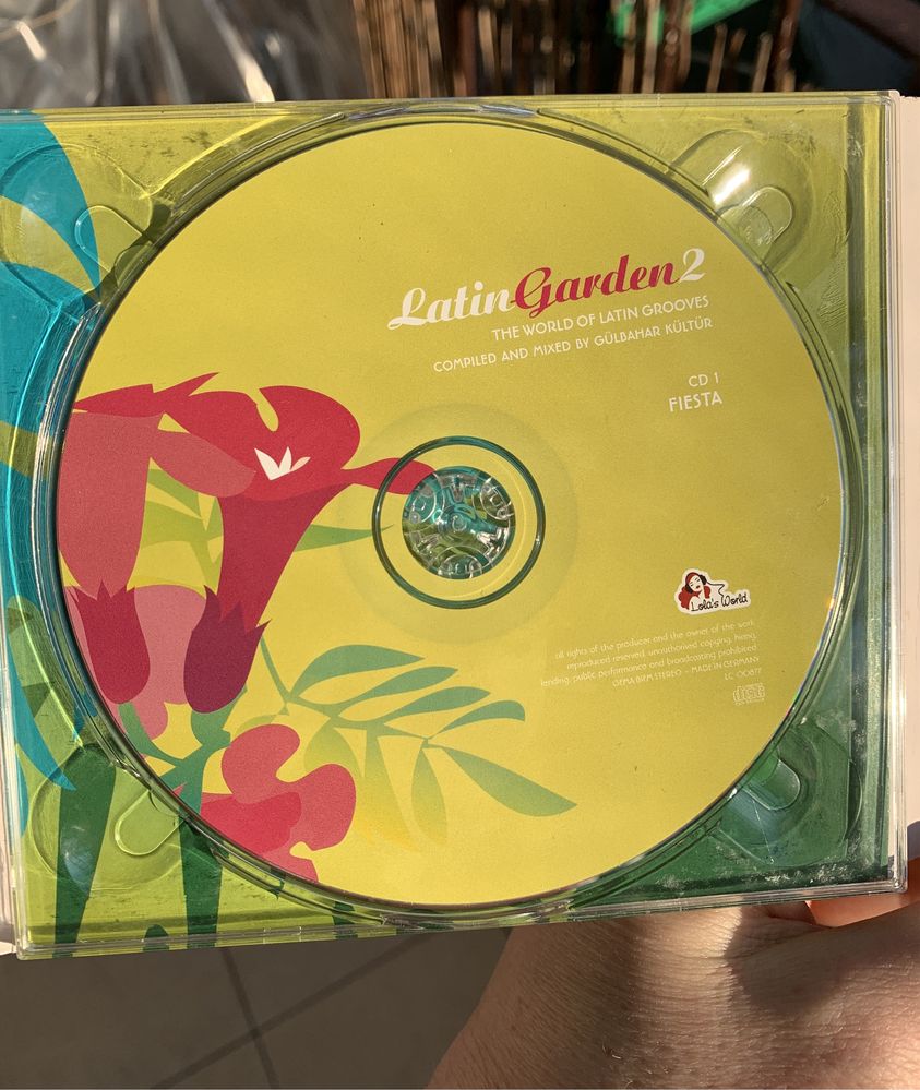 Muzyka latynowska, 2 CD Latin Garden 2 stan bdb.