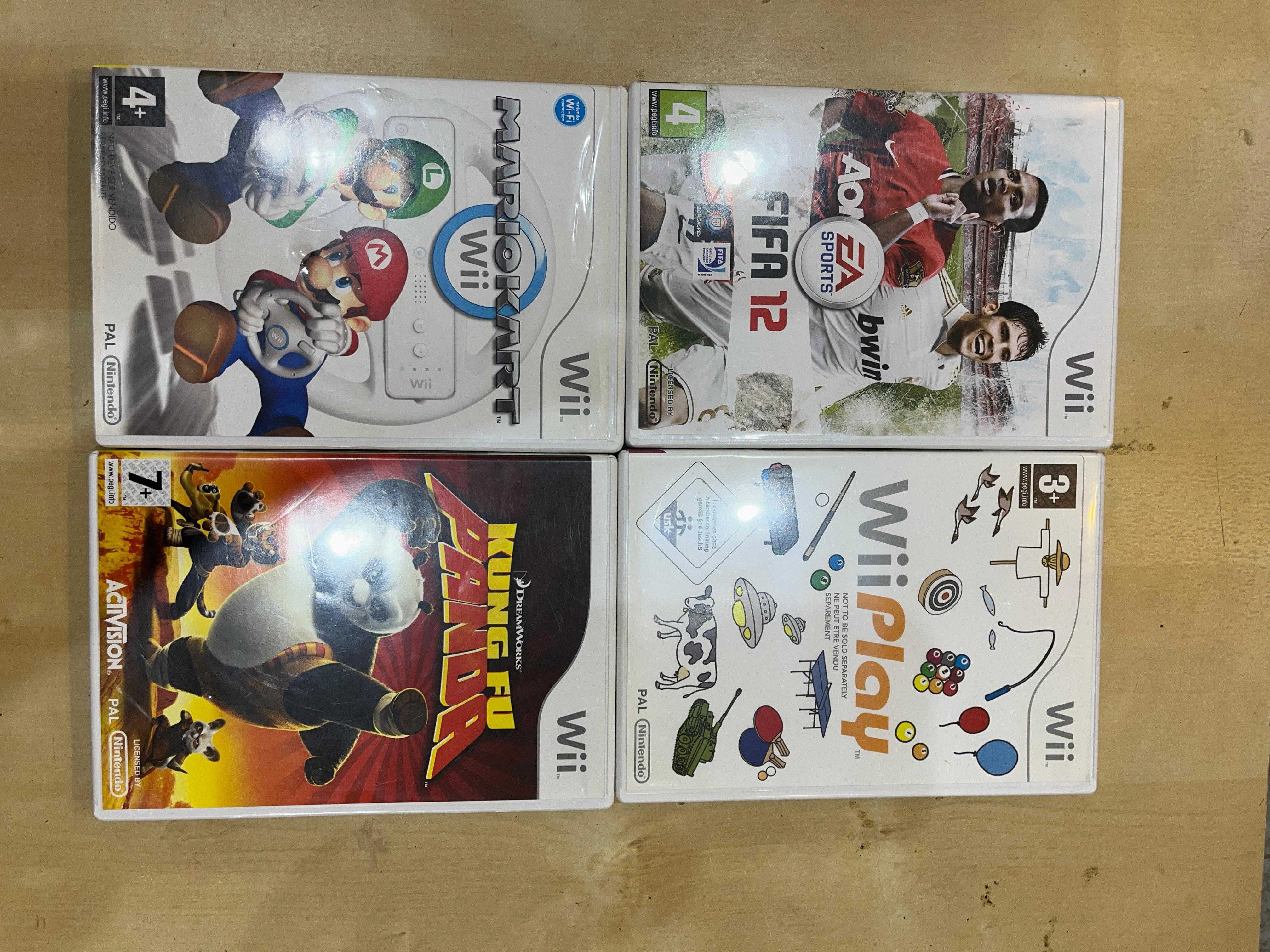 Nintendo Wii preta com 2 comandos + acessórios (pronta a jogar!)