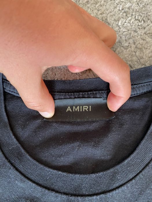 Tshirt Amiri preta