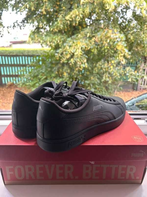 Buty Puma SMASH V2 L Czarne rozmiar 41