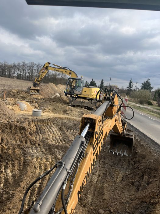 Wynajem minikoparki excat koparki oraz koparko-ładowarki