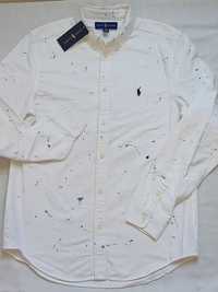 Ralph Lauren nowa oryginalna biała koszula męska S