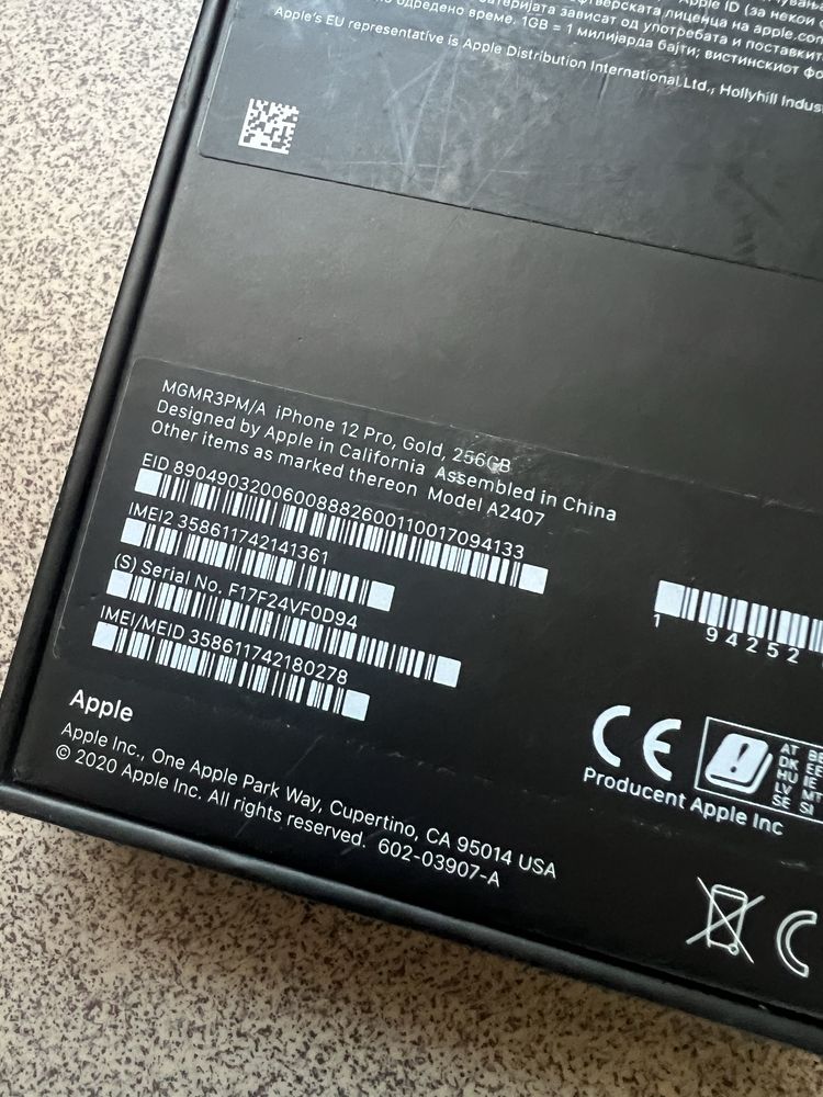 Iphone 12pro 256GB komplet !