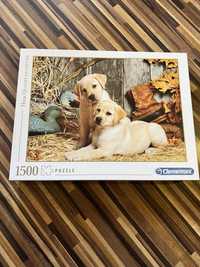 Puzzle 1500 kawalkow clemntoni psy