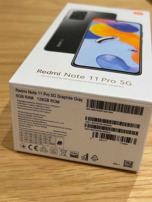Redmi Note 11 Pro 5G 128 GB