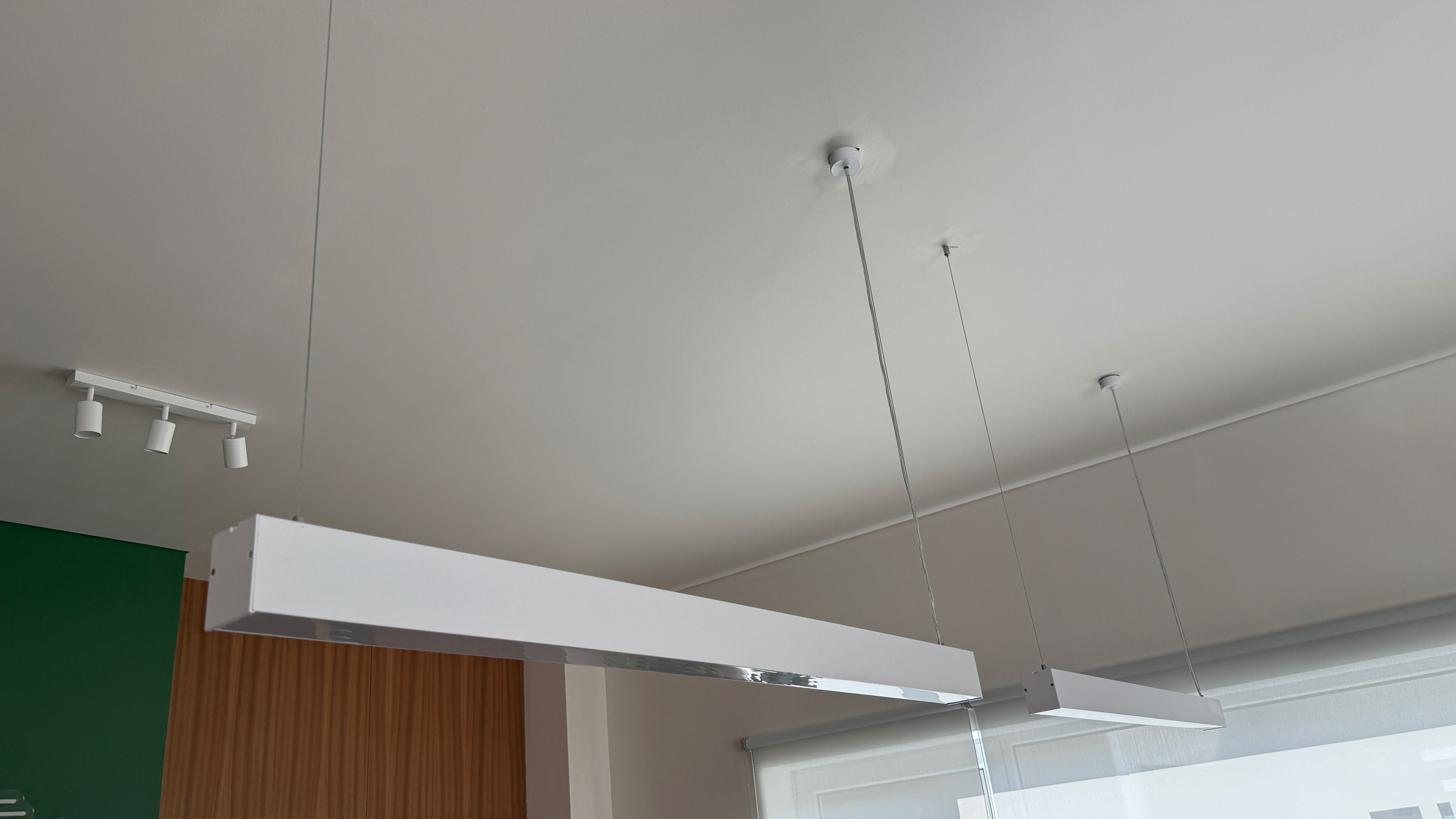 Candeeiros teto branco LED
