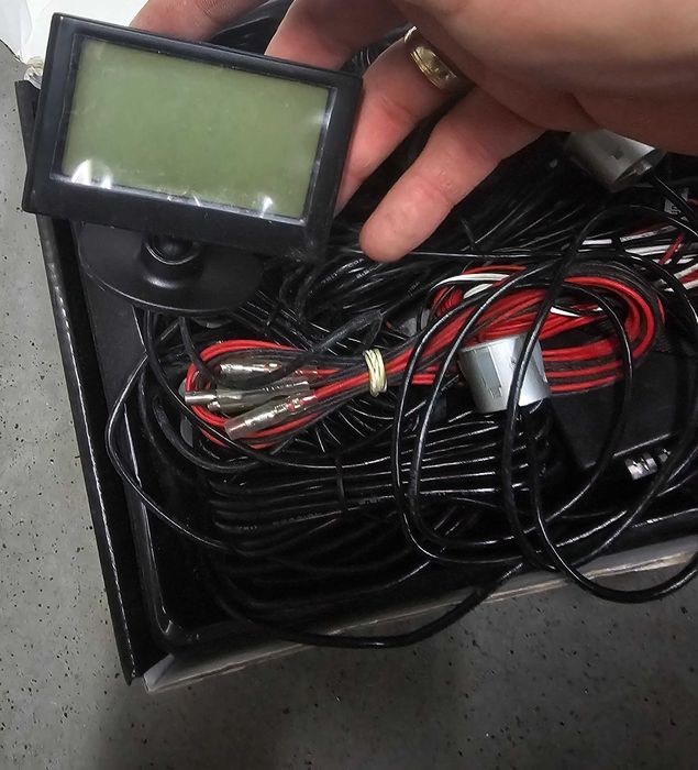 Czujniki PARKOWANIA auta COFANIA LCD Tył + Przód 8x sensory . nowe
