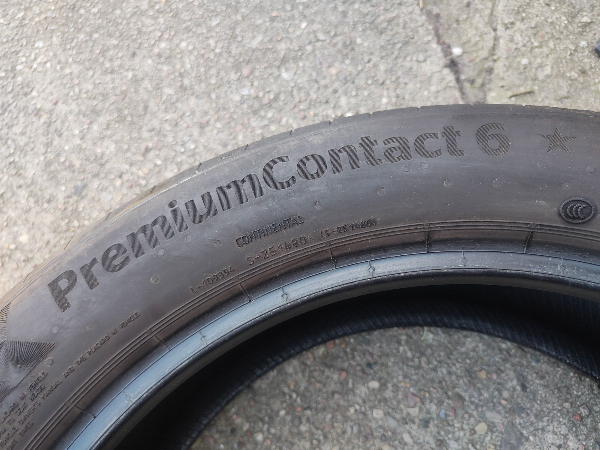 1szt Continental Premium Contact 6 225/50/18 99W 7mm 2022rok