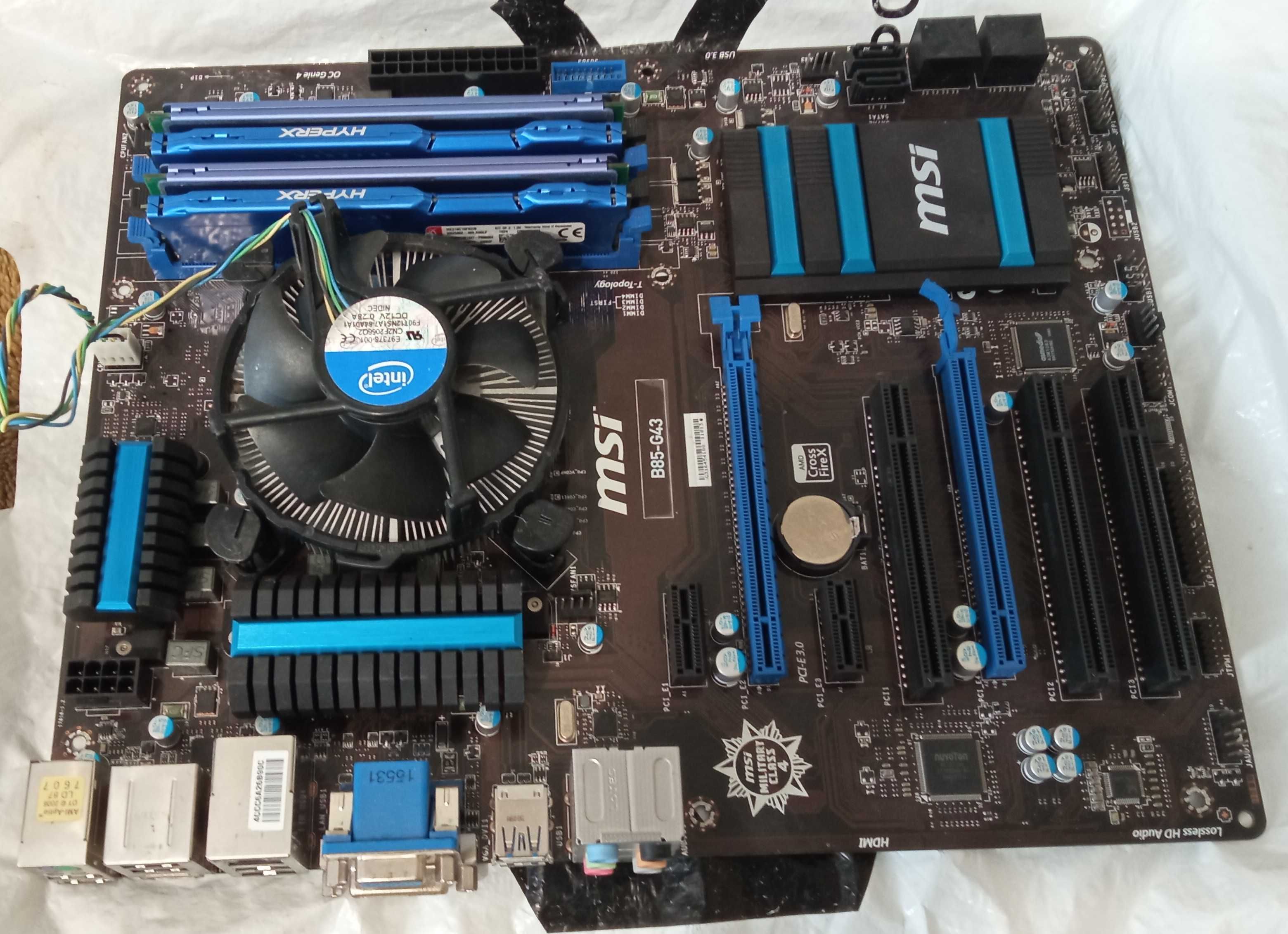 Системные комплектующие MSI B85-I5 4590-16GB/DDR3, s1150